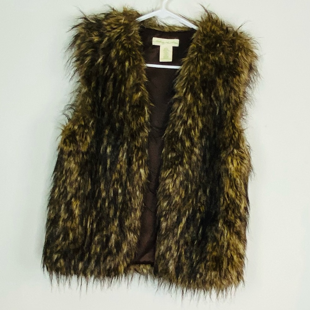 Staring at Stars Faux Fur Vest